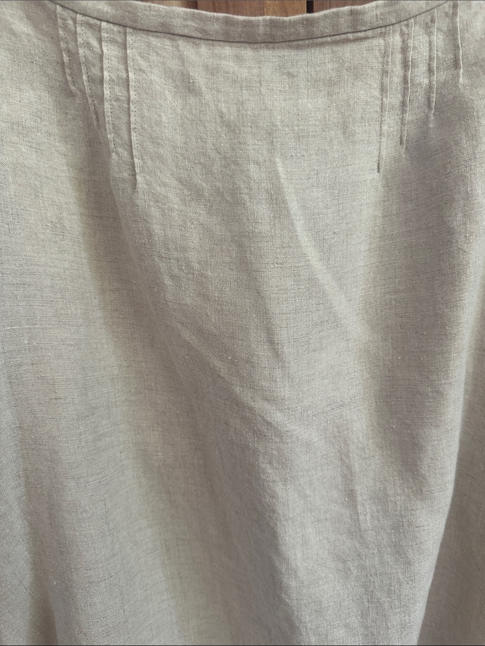 J. Jill Beige Linen Maxi Skirt - Picture 5 of 7